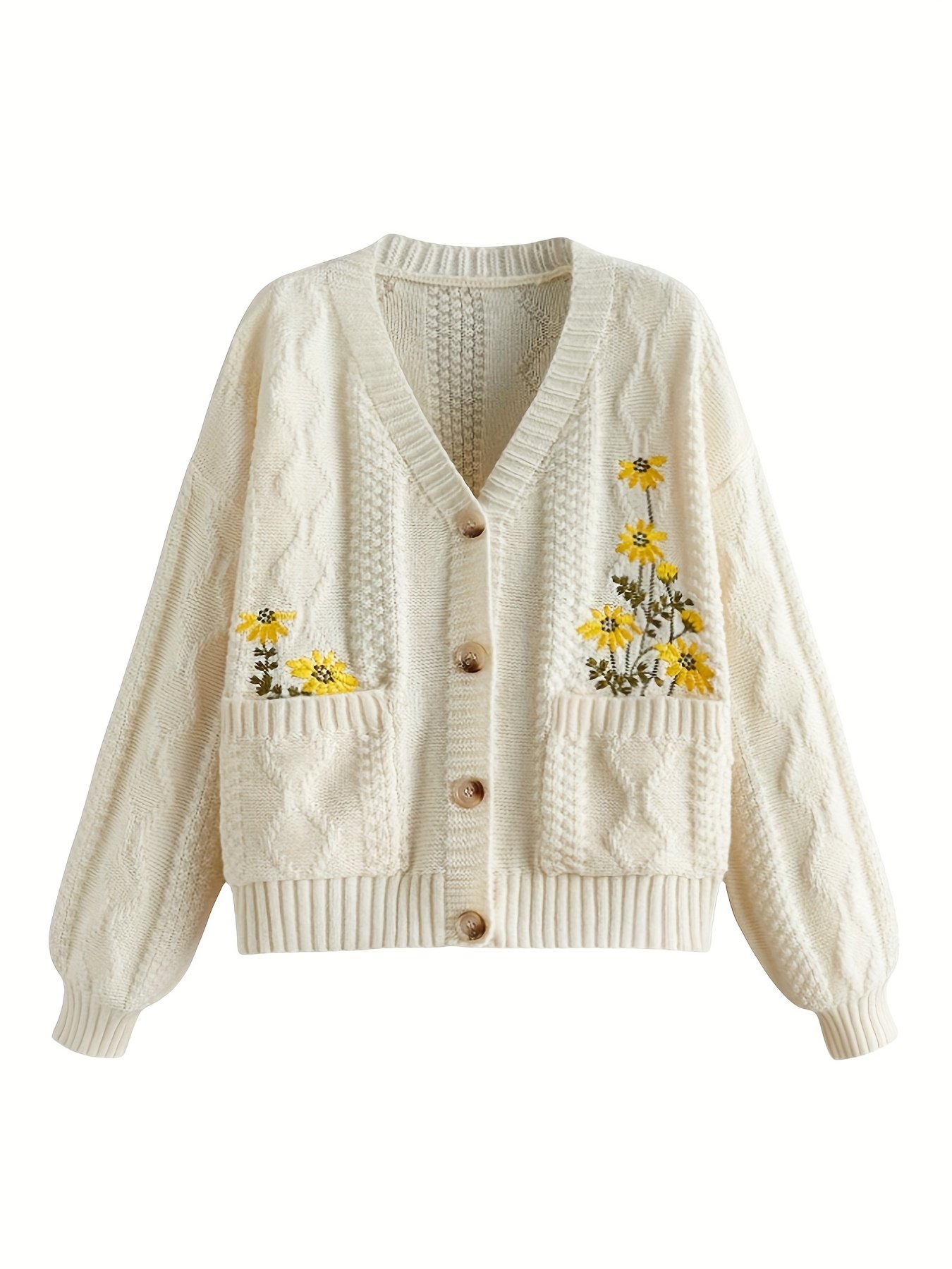 雏菊-1.jpg Sweater - Image 1