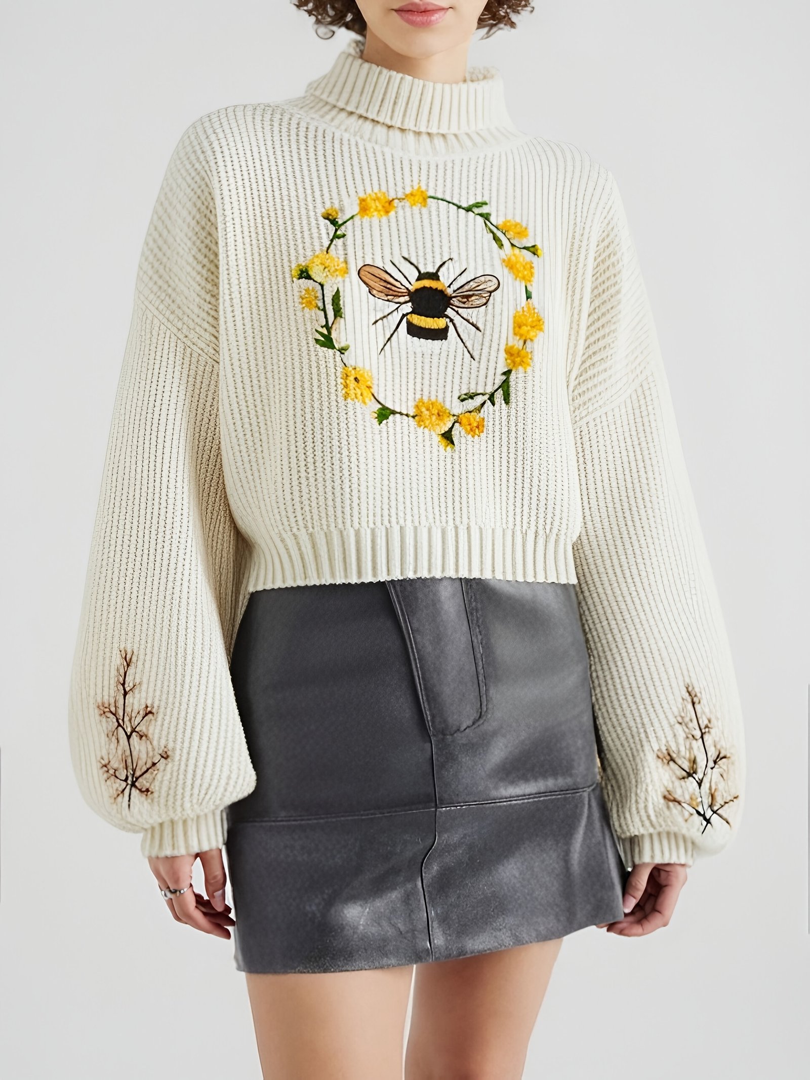 高领毛衣-2.jpg Sweater - Image 1